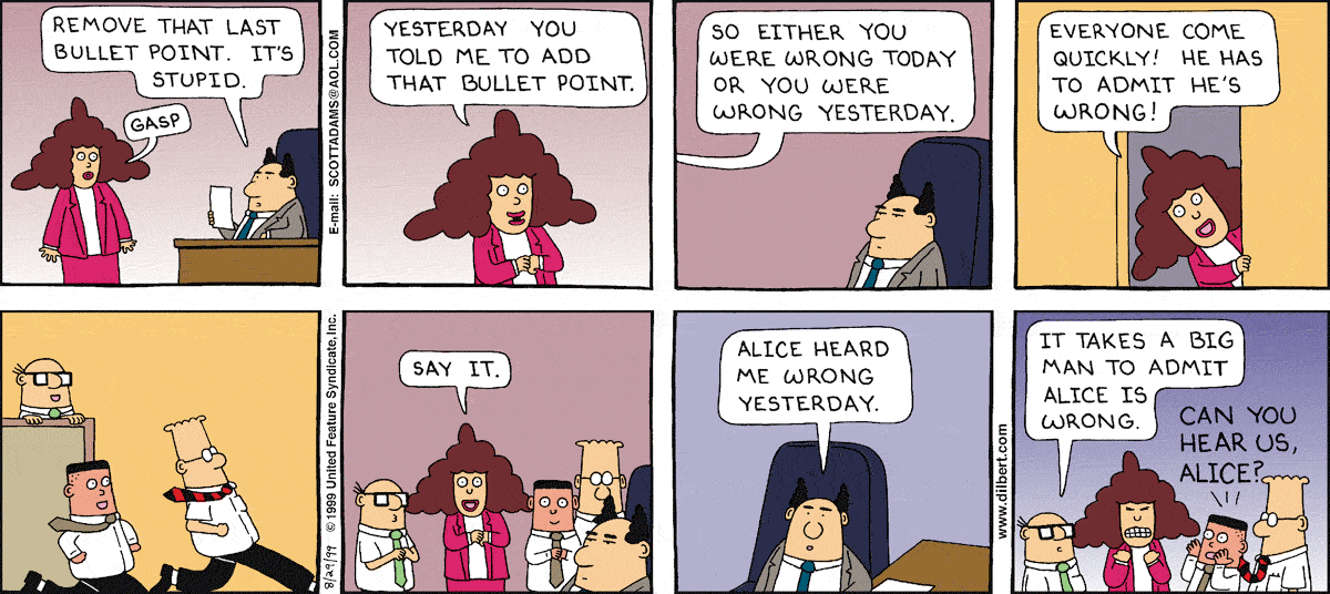 Dilbert Cartoon